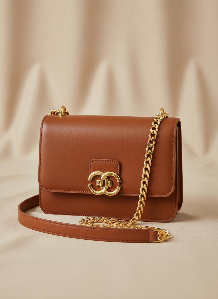 Crossbody Classic Cognac